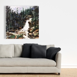 Canvas 36 x 36 - Falls of alberta