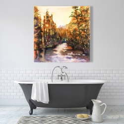 Toile 36 x 36 - Rivière merced