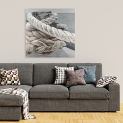 Canvas 36 x 36 - Twisted boat rope