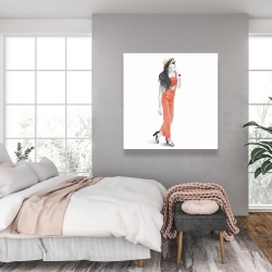 Canvas 36 x 36 - Strike the pose