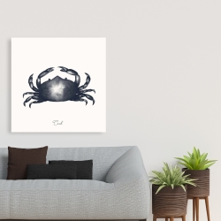 Canvas 36 x 36 - Blue crab