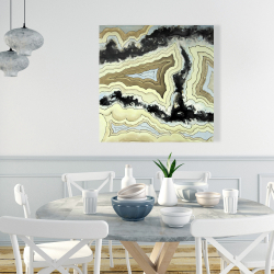 Toile 36 x 36 - Agate en dentelle