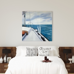 Canvas 36 x 36 - Sail on the water