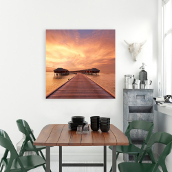 Canvas 36 x 36 - Sea villas