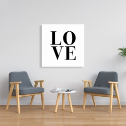 Toile 36 x 36 - Love