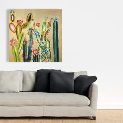 Canvas 36 x 36 - Desert gems