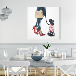 Toile 36 x 36 - Meilleurs amis de la mode