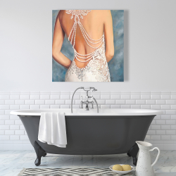 Canvas 36 x 36 - Wedding dress