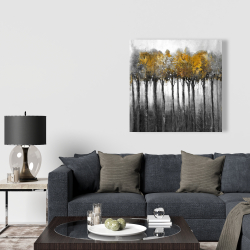 Canvas 36 x 36 - Illuminated forest