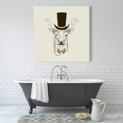 Canvas 36 x 36 - Aristocrat roe deer