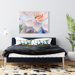Canvas 36 x 48 - Pastel colored flower