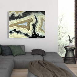 Toile 36 x 48 - Agate en dentelle