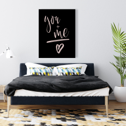 Canvas 36 x 48 - You + me