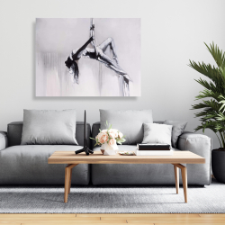 Canvas 36 x 48 - Dancer on aerial contortion