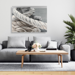 Canvas 36 x 48 - Twisted boat rope