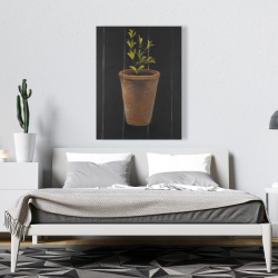 Canvas 36 x 48 - Plant of marjolaine