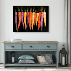 Toile 36 x 48 - Variétés de carottes