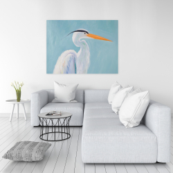Canvas 36 x 48 - Great blue heron