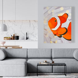Toile 36 x 48 - Poissons clown