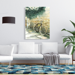 Canvas 36 x 48 - Old urban bicycle