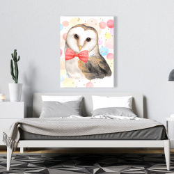 Canvas 36 x 48 - Chic owl