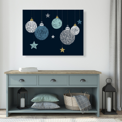 Canvas 36 x 48 - Christmas ball vector