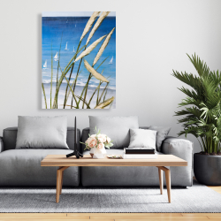 Canvas 36 x 48 - Oyat plant and seaside