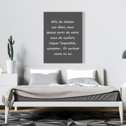 Canvas 36 x 48 - Make our dreams come true