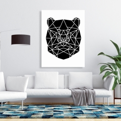 Toile 36 x 48 - Ours géométrique