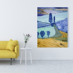 Canvas 36 x 48 - Tuscany field