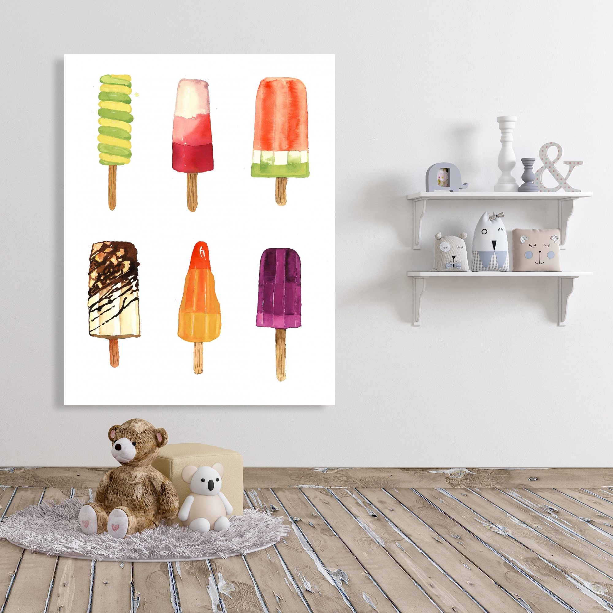 Canvas 36 x 48 - Iced lollipop