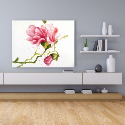 Toile 36 x 48 - Fleurs de magnolia