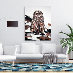 Canvas 36 x 48 - Tawny owl