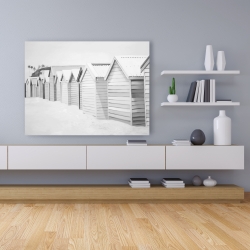 Canvas 36 x 48 - Beach cabins