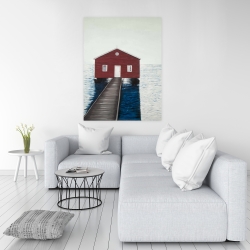 Toile 36 x 48 - Hangar à bateaux