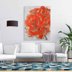 Canvas 36 x 48 - Abstract rose