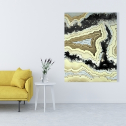 Toile 36 x 48 - Agate en dentelle