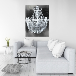 Canvas 36 x 48 - Big glam chandelier