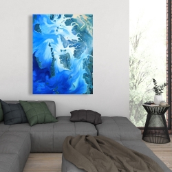 Canvas 36 x 48 - Satellite view of the mergui islands