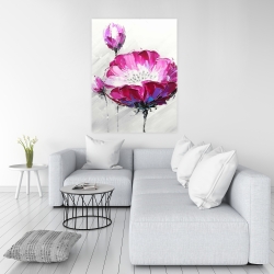 Canvas 36 x 48 - Fuchsia wild flower