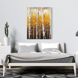 Canvas 36 x 48 - Birches by sunny day