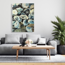 Toile 36 x 48 - Coquilles d'huîtres