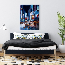 Canvas 36 x 48 - Times square perspective