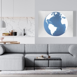 Toile 36 x 48 - Planète terre