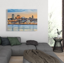 Canvas 36 x 48 - Skyline of quebec city