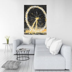 Canvas 36 x 48 - Abstract london eye