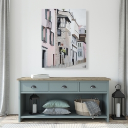 Canvas 36 x 48 - Street in montmartre in paris