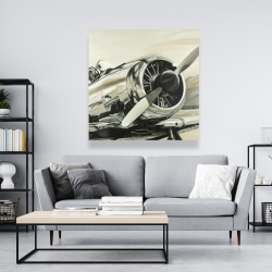Canvas 48 x 48 - Vintage aircraft