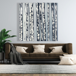 Canvas 48 x 48 - Small birch trees