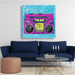 Canvas 48 x 48 - Radio rétro